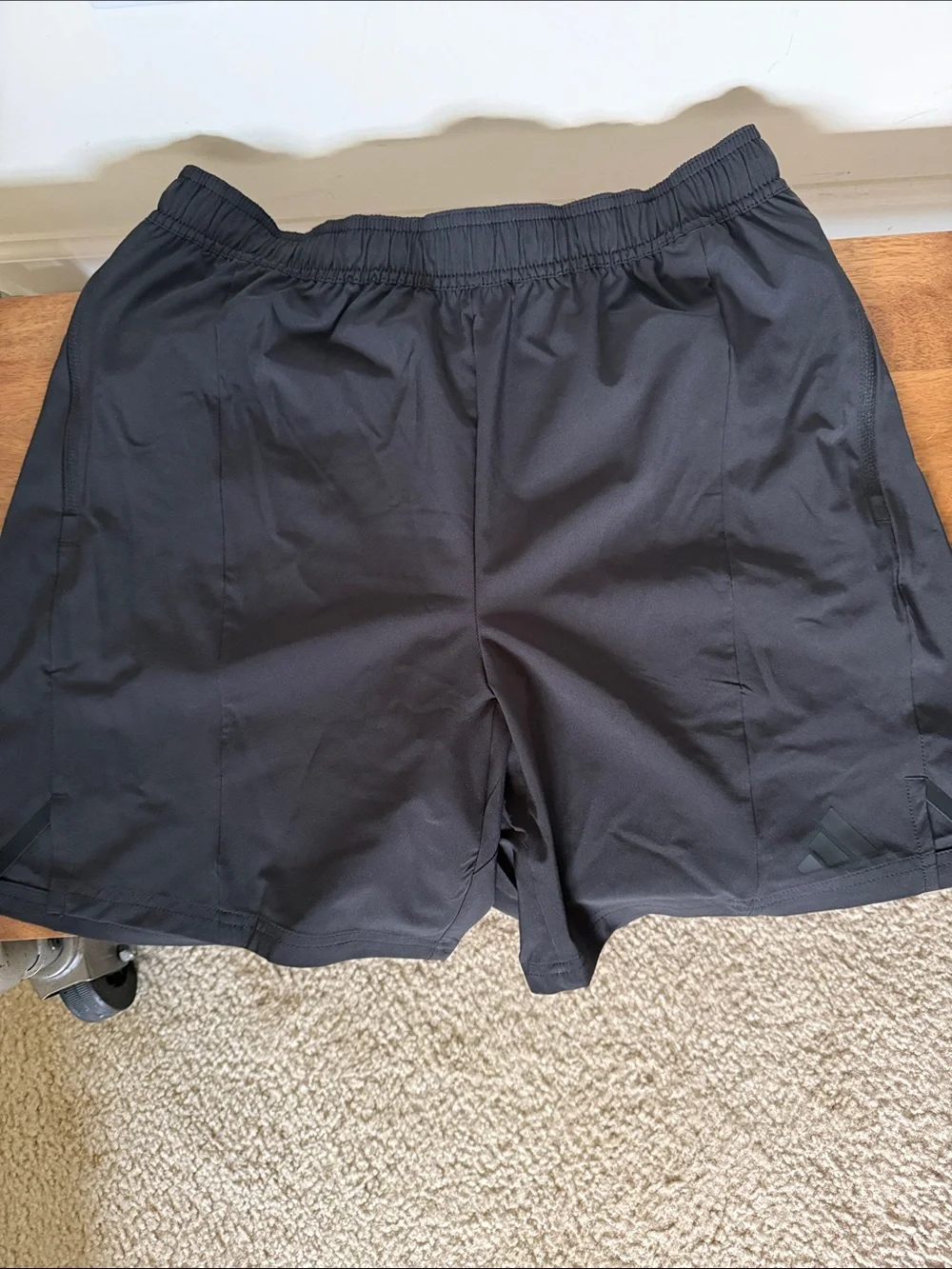 adidas Black Athletic Training Shorts